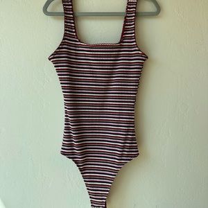 Hollister Striped Bodysuit